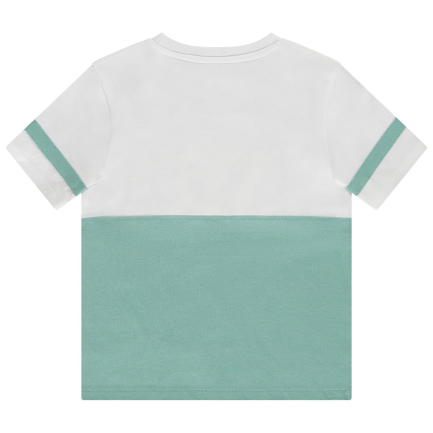 Κοντομάνικο μπλουζάκι σε jersey δίχρωμο print Simba Disney για αγόρι 