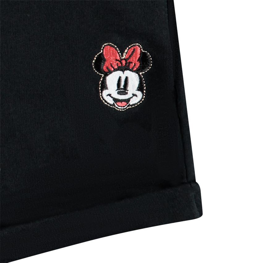 Short à bretelles motif Minnie Disney brodé 