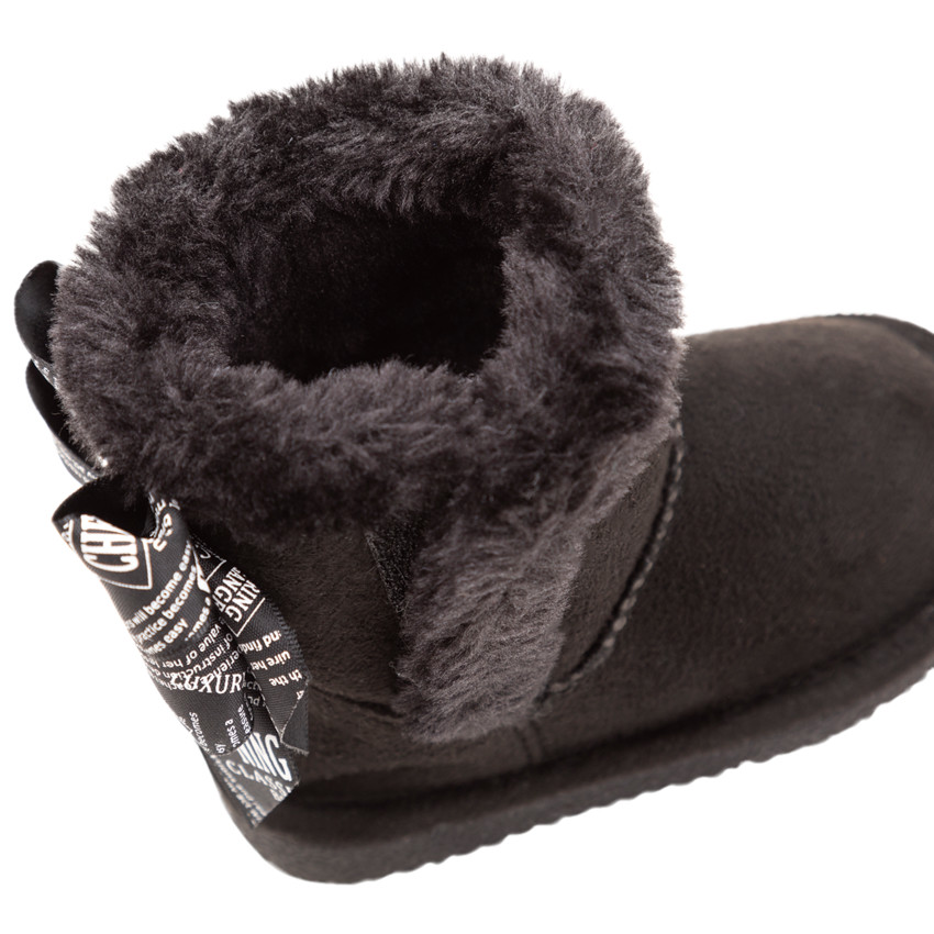 Χαμηλές μπότες με σατέν φιόγκους πίσω, 24 έω 29  Additional Χαμηλές μπότες με σατέν φιόγκους πίσω, 24 έω 29