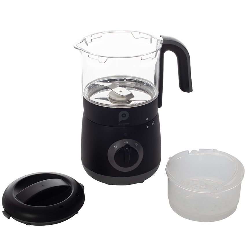 Robot κουζίνας milo 300ml μαυρο/γκρι 