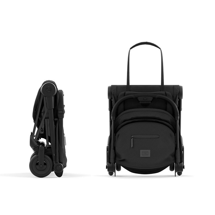 Καρότσι ultra-compact Coya matt black/sepia black 