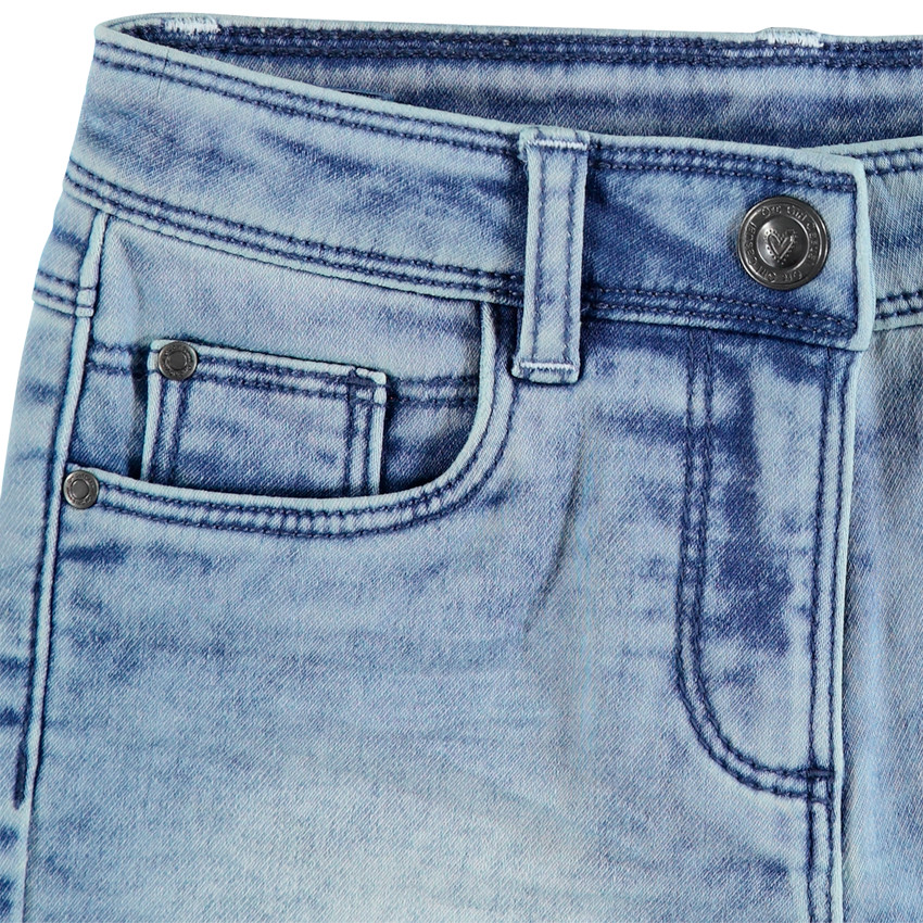 Τζην σορτς με φινίρισμα 