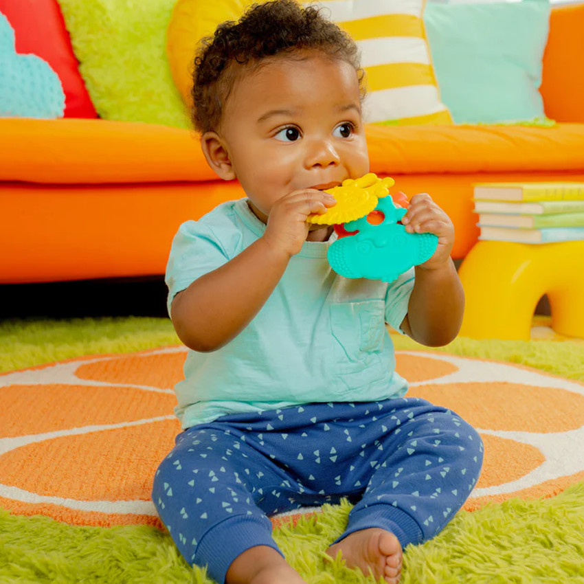 Μασητικό Textured Teethers 3Pc Gummy Buddies Bright Starts 