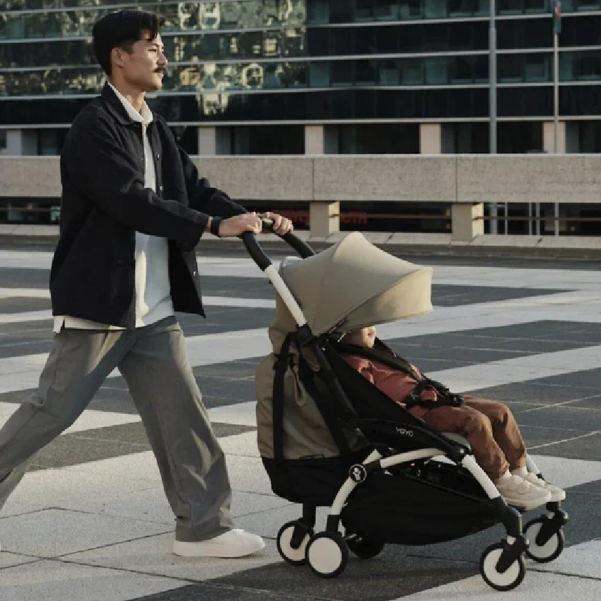 Καρότσι YOYO 6+ color pack Ginger - Frame White 