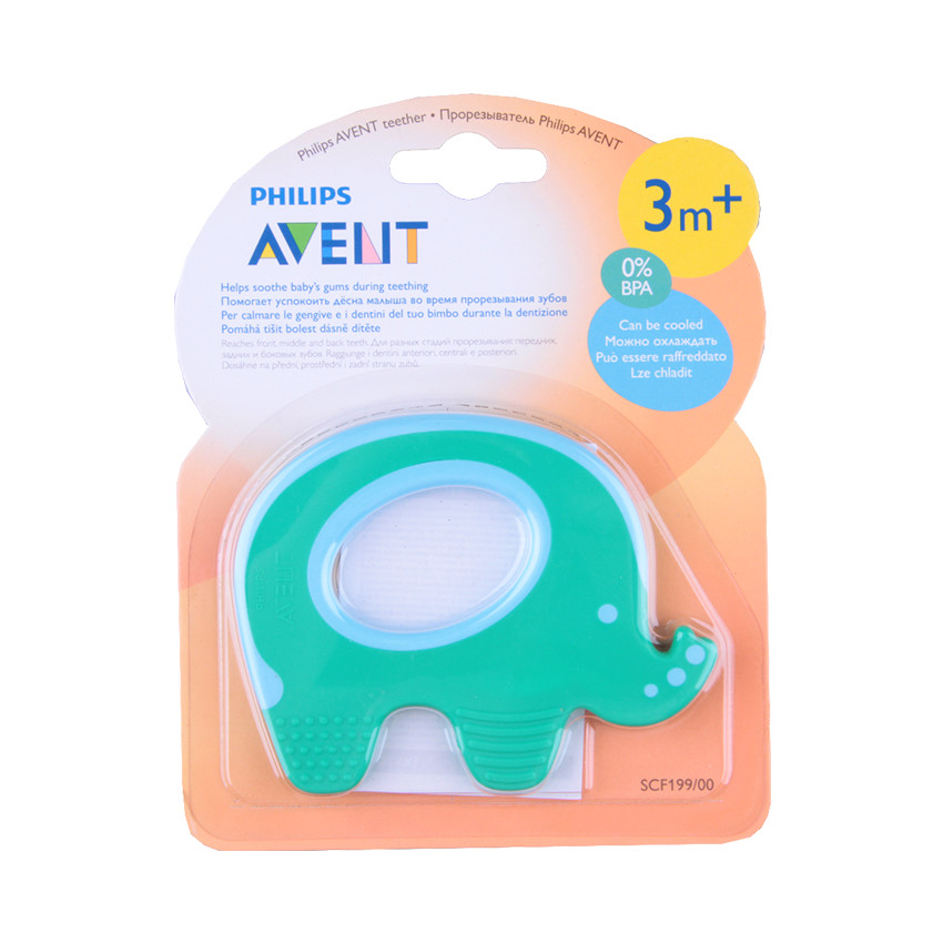  Κρίκος οδοντοφυΐας 3+ μηνών ελεφαντάκι 