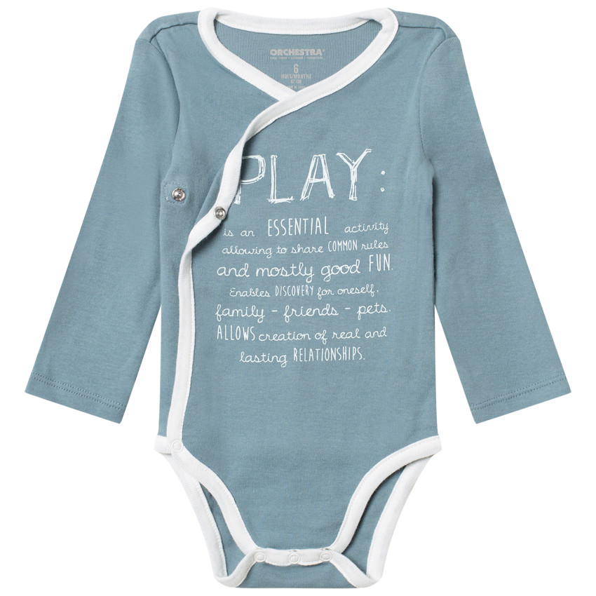 Σετ από 5 μακρυμάνικα σώματα με σχέδιο αλεπούδες για μωρό αγόρι 