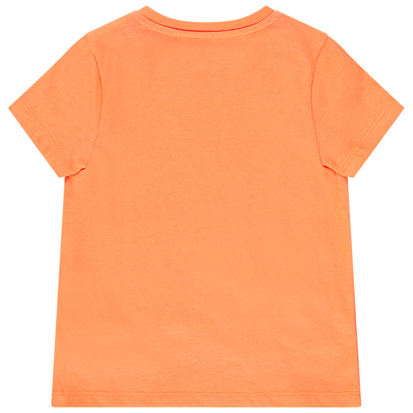 T-shirt manches courtes print éléphant/palmier pour bébé garçon 