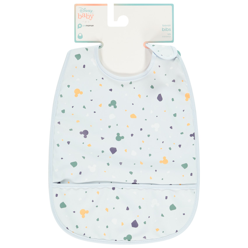 "Πλαστικό σαλιάρα με σκρατς Disney Mickey" 