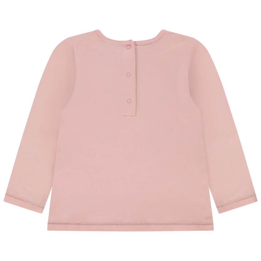 Μπλούζα μακρυμάνικη με σχέδιο ζώου για μωρό κορίτσι 