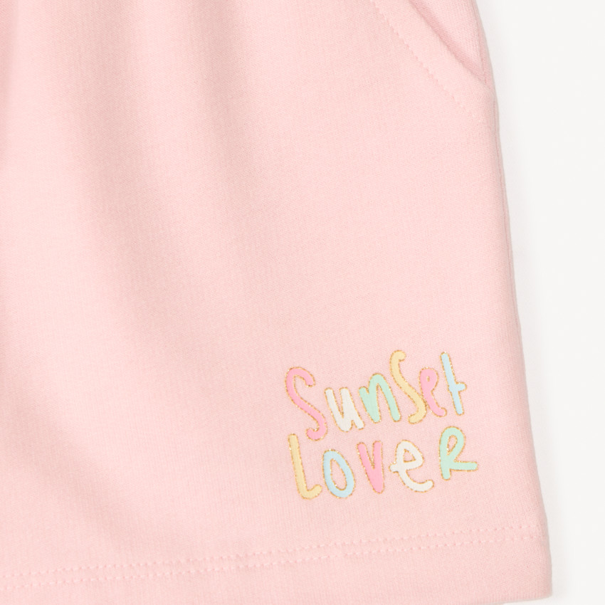 Σετ από 4 σορτσάκια με εκτυπωμένα σχέδια για κορίτσια. 