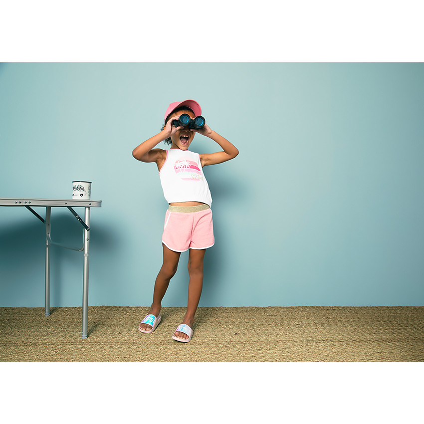 Ensemble de plage débardeur + short pour fille 