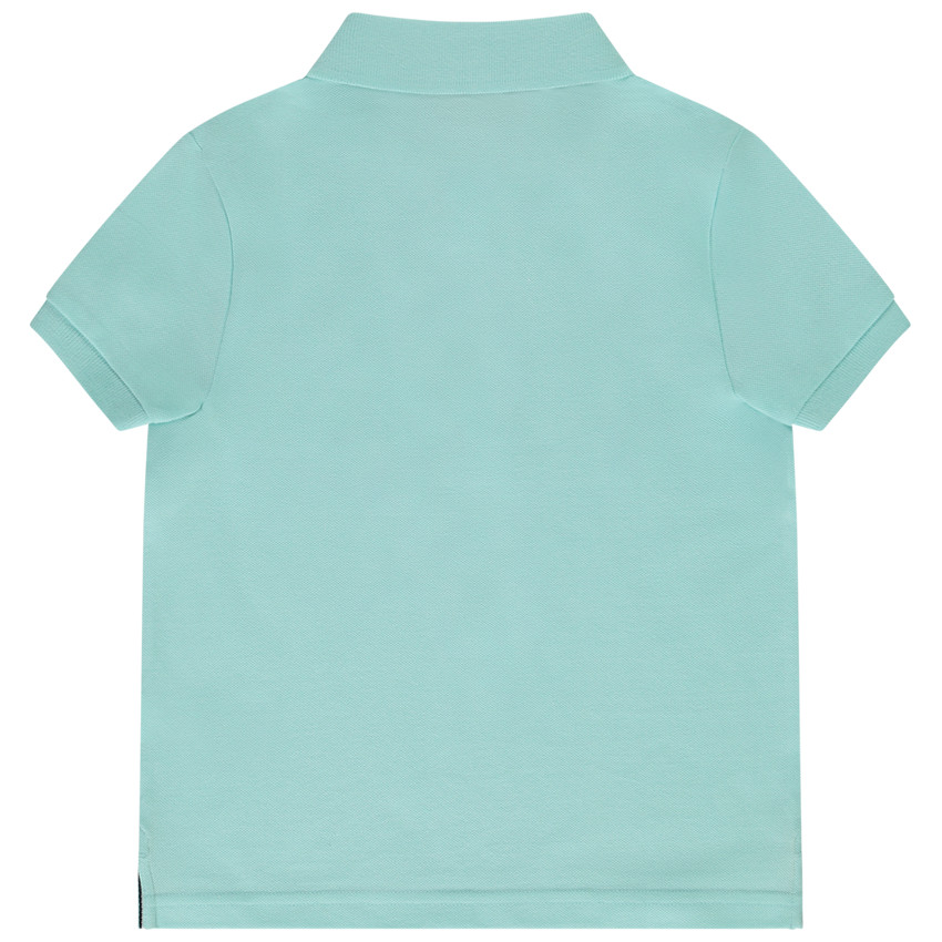 Πόλο κοντομάνικο μονόχρωμο για αγόρι 