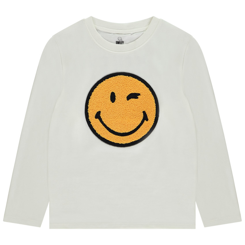 T-shirt μακρυμάνικο με σχέδιο SmileyWorld για αγόρι 