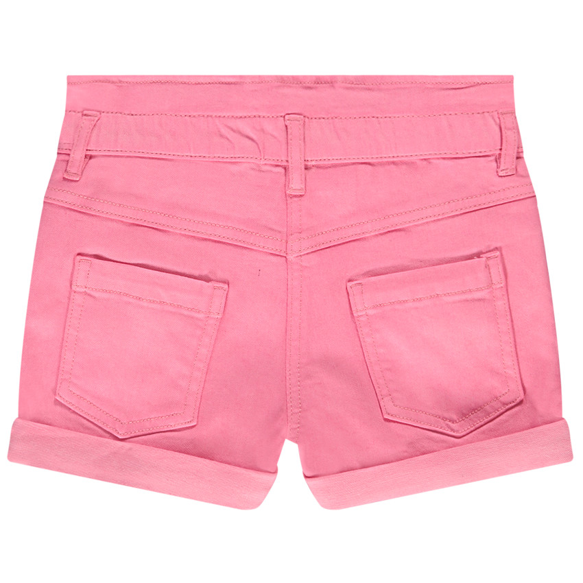 Σορτς από μονόχρωμο denim για κορίτσι 