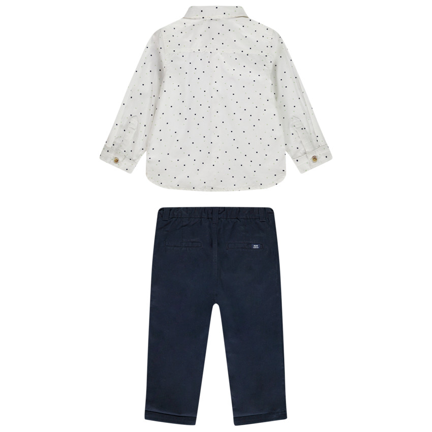 Σετ 2 τεμαχίων με παπιγιόν για bebe αγόρι 