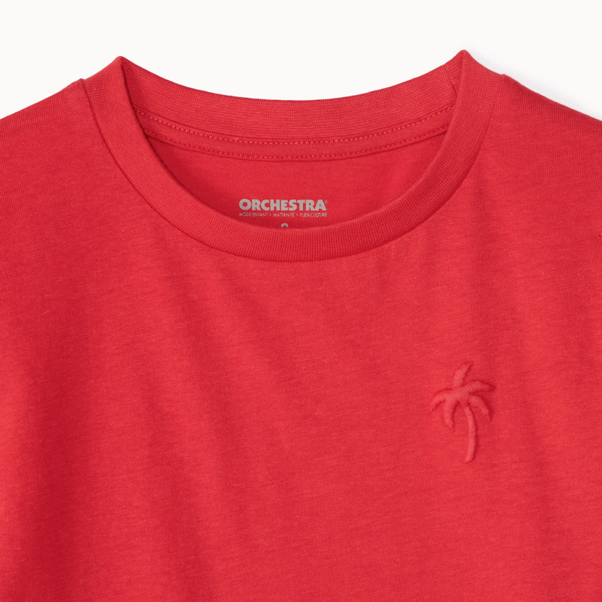 Σέτ από 3  μπλουζάκια μονόχρωμα από οργανικό βαμβάκι  