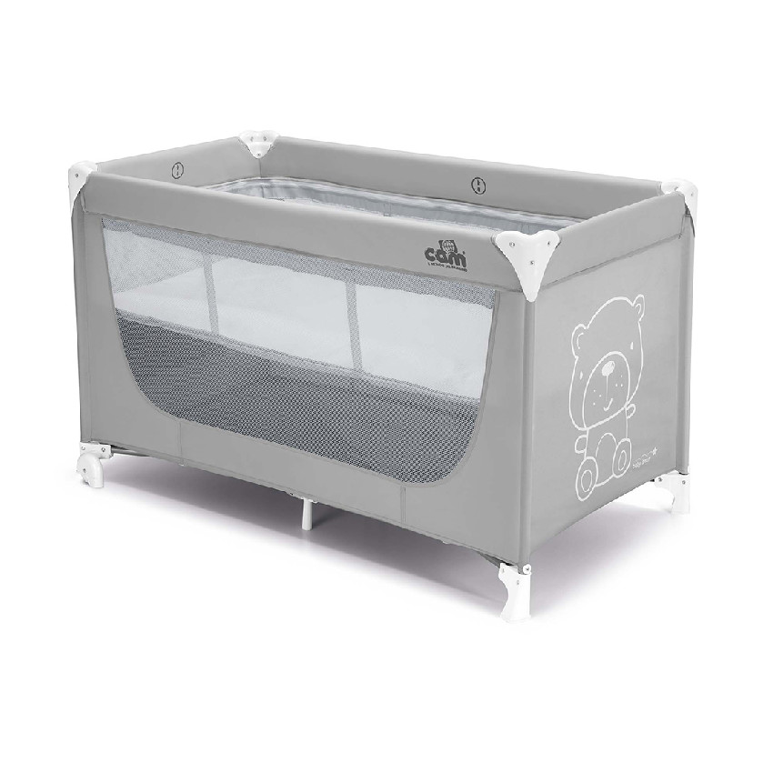 Παρκοκρέβατο pisolino 2 layers teddy g - Cam 