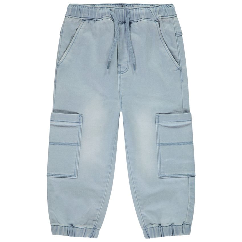 Jean jogger effet denim à poches pour bébé garçon 