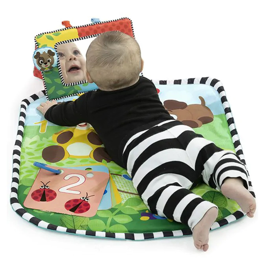 Discovery Garden χαλάκι δραστηριοτήτων & καθρέφτης BABY EINSTEIN  