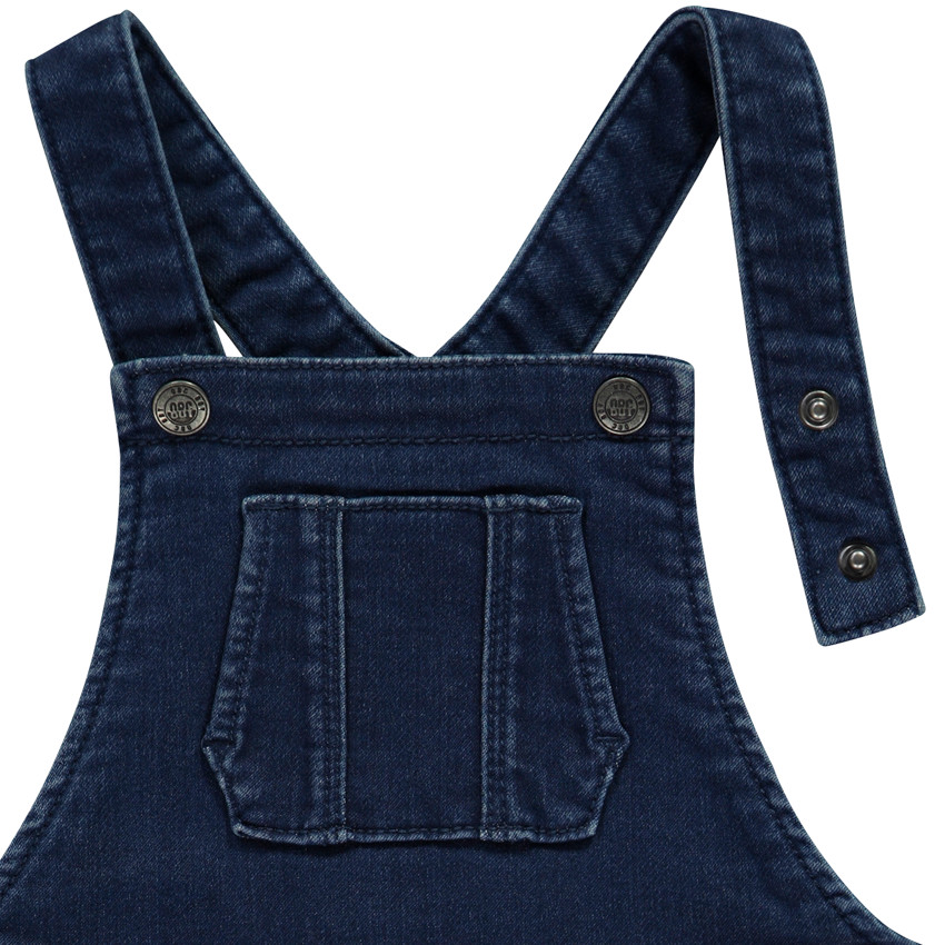 Μακρύ σορτσάκι με εφέ τζιν για μωρό αγόρι 