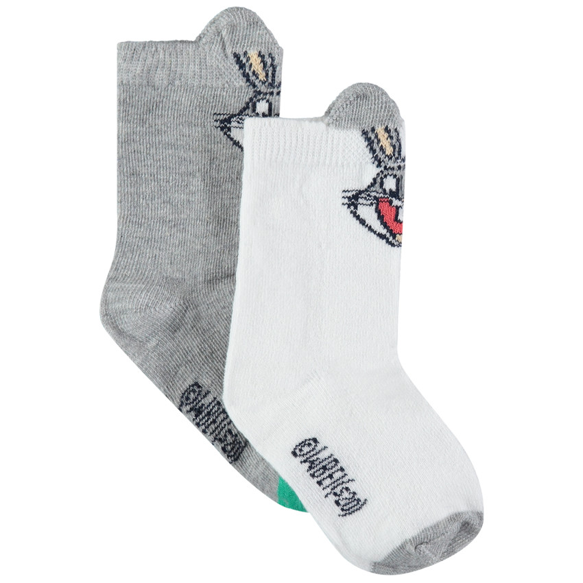 Σετ 2 ζευγάρια κάλτσες Bugs Bunny  