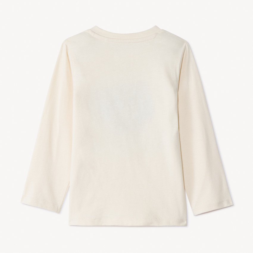 T-shirt manches longues à broderie effet bouclette pour bébé garçon 