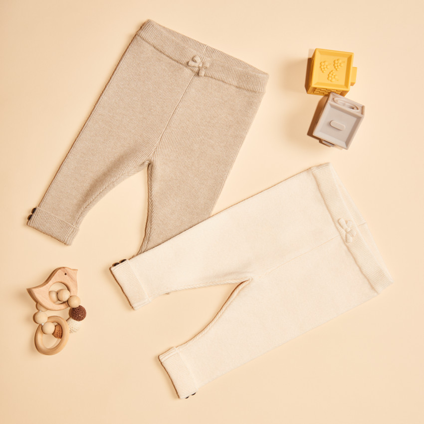 Σετ από ριγέ εσώρουχα για κορίτσι μωρού 