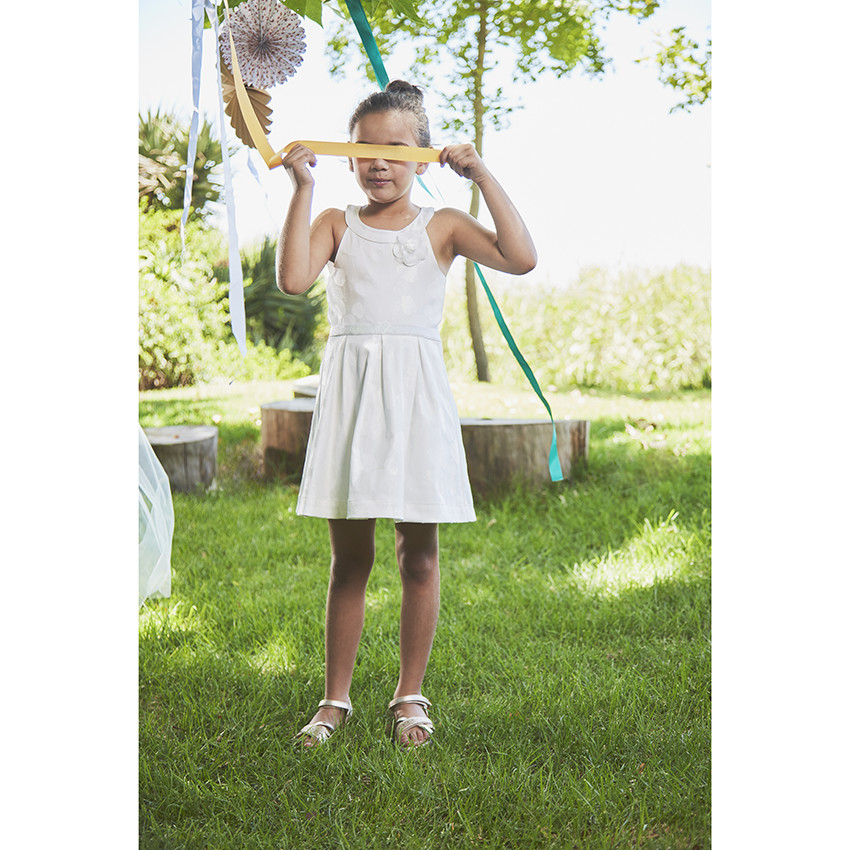 Γιορτινό φόρεμα ιριδίζον για κορίτσι 