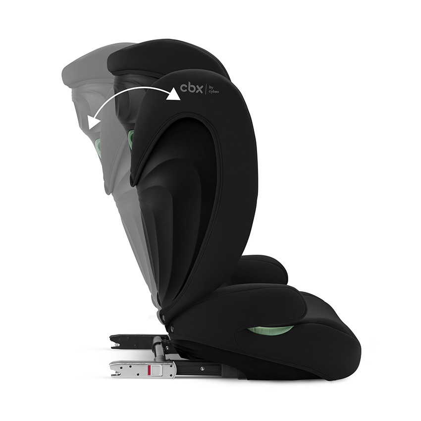 Κάθισμα αυτοκινήτου Solution B i-Fix με ζώνη μαύρο volcano 