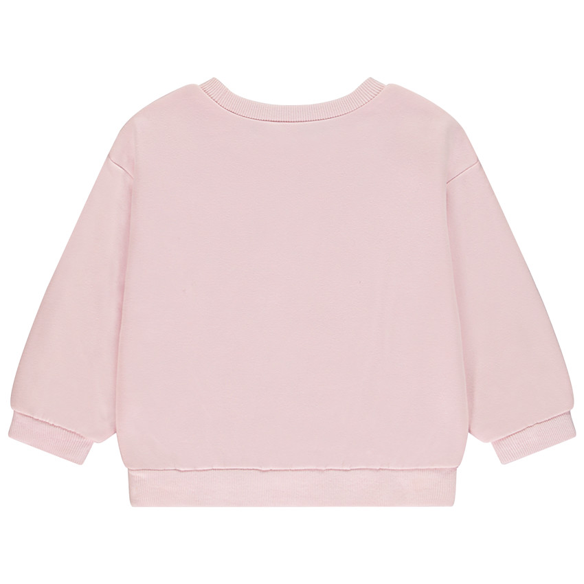 Φούτερ oversized με εκτύπωση glitter Stitch Disney για κορίτσι. 