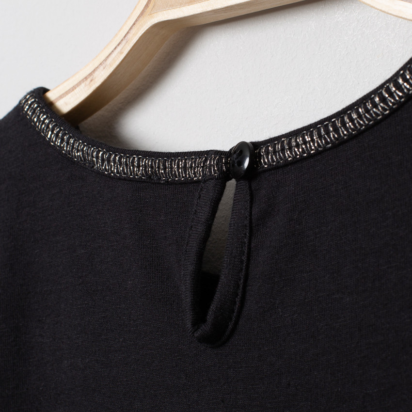 Γιορτινό φόρεμα μακρυμάνικο σχέδιο Χορεύτρια για κορίτσι 