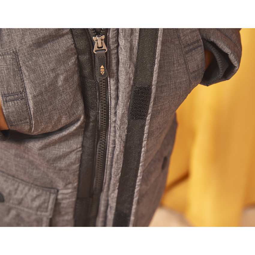 Παλτό για πολύ κρύο με αδιάβροχη κουκούλα από polyamide για αγόρι 