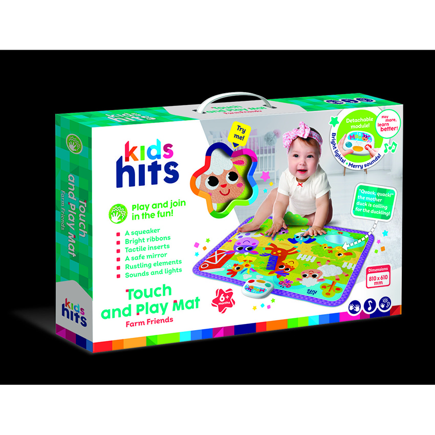 Μουσικό Χαλάκι Ζωάκια Της Φάρμας Για 6+ Μηνών Kids Hits  