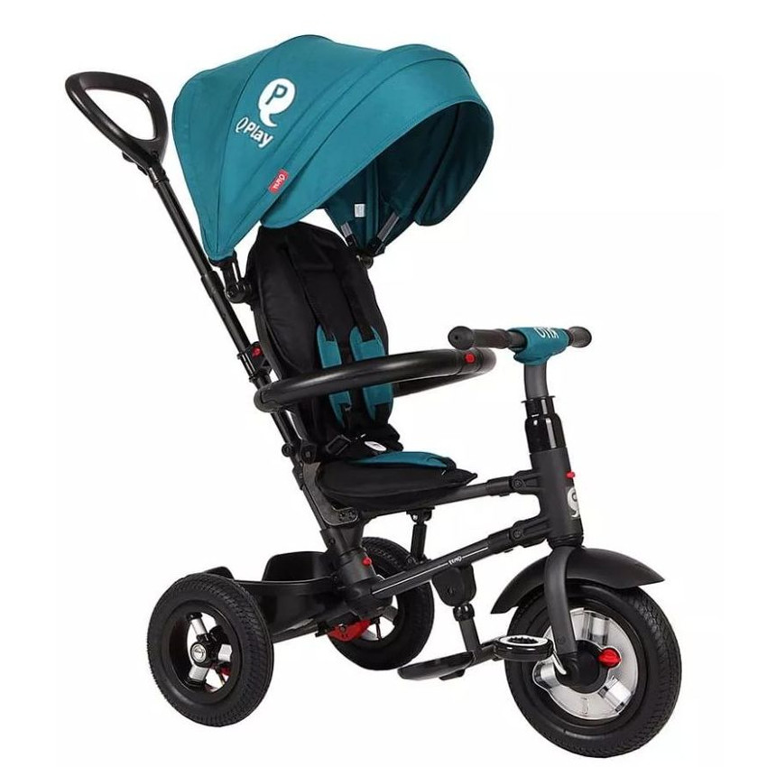 Qplay Rito Rubber Wheels Green Blue - Σπαστο Τρικυκλο Ποδηλατακι  Additional Qplay Rito Rubber Wheels Green Blue - Σπαστο Τρικυκλο Ποδηλατακι