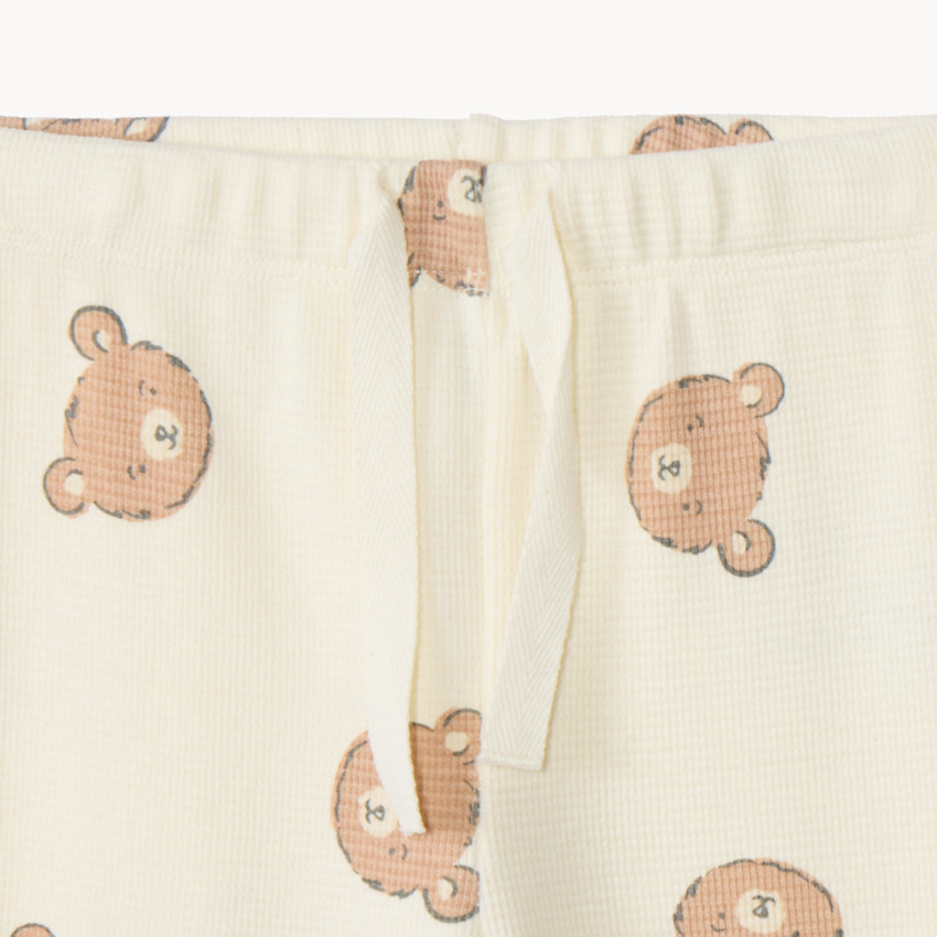 Σετ jogging με αρκουδάκια από δίχτυ για μωρά 