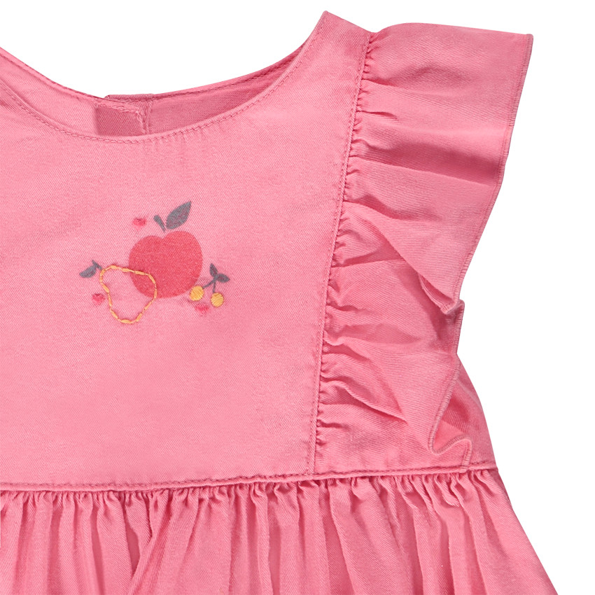 Σύνολο 2 τμχ. φόρεμα + bloomer με σχέδιο για μωρό κορίτσι 