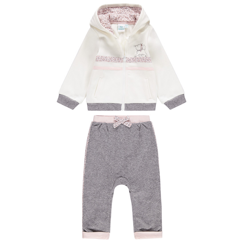 Jogging en molleton chiné à motifs Marie Aristochats Disney  Additional Jogging en molleton chiné à motifs Marie Aristochats Disney