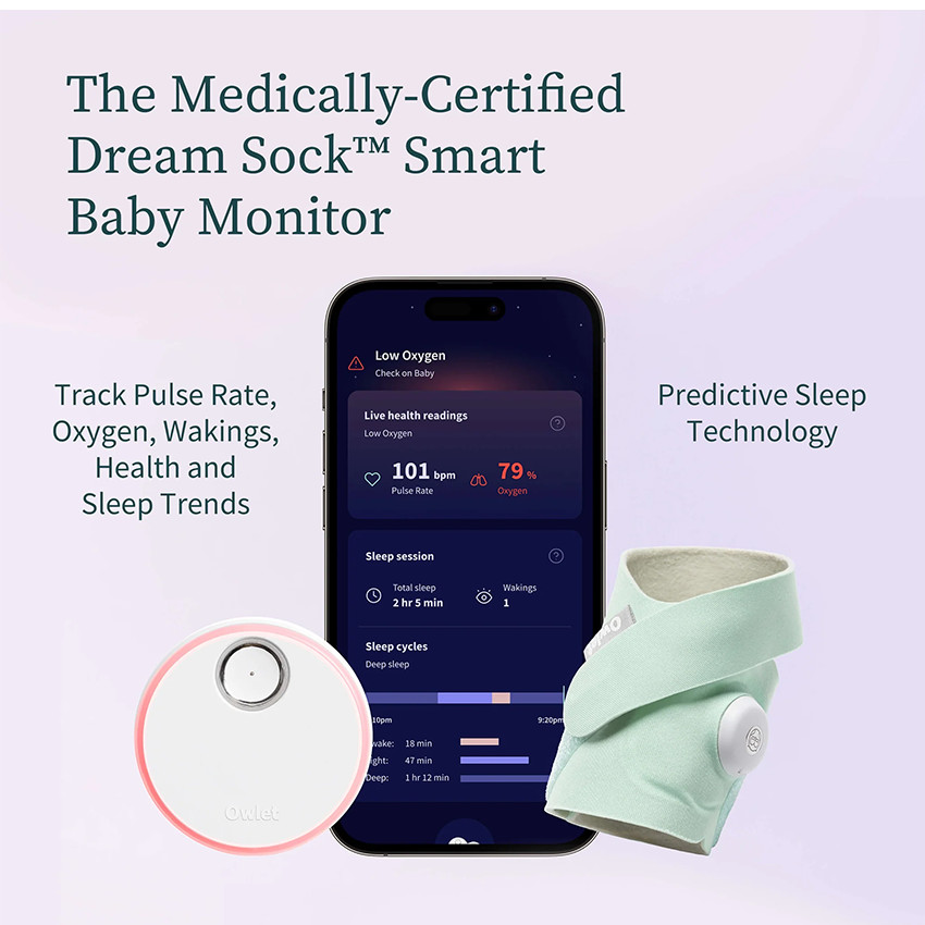 Έξυπνη Κάλτσα 0-18 Μηνών (Μέντα) 