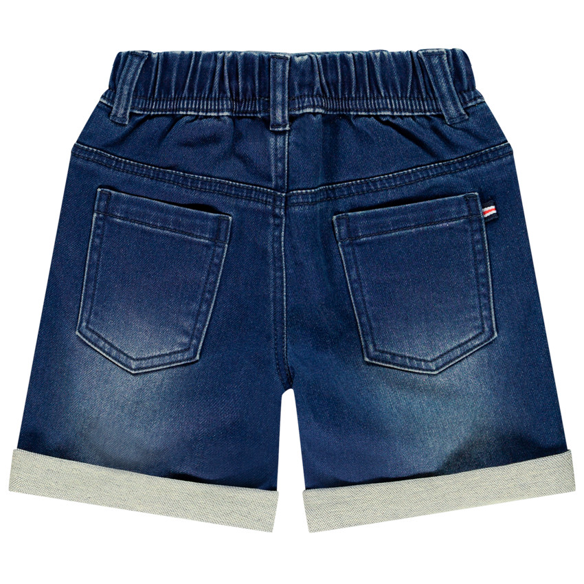 Βερμούδα jean με ζώνη για αγόρι 
