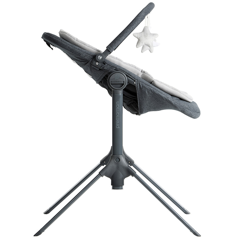 Ρηλάξ Uppy Γκρι Με Ρυθμιζόμενο Ύψος 