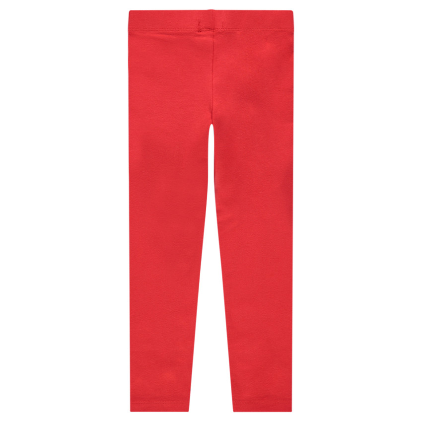 Ζέρσεϊ κολάν σε κόκκινο χρώμα με τυπωμένα γράμματα 