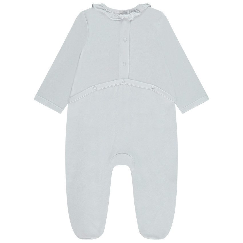 Φορμάκι με γιακά με βολάν για bebe κορίτσι 