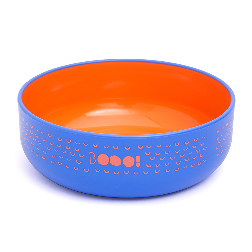 Παιδικό Πιάτο Βαθύ Βοοο! Μπλε 