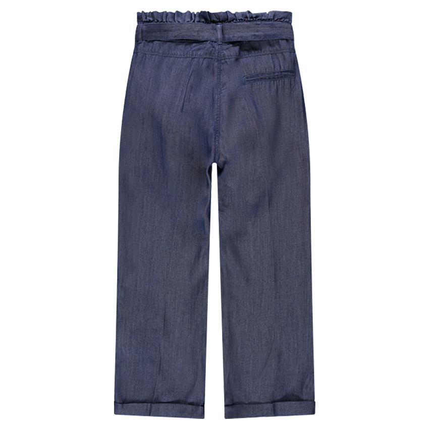 Παιδικά - Κάπρι από σαμπρέ ύφασμα με τσέπες και σιρίτια 