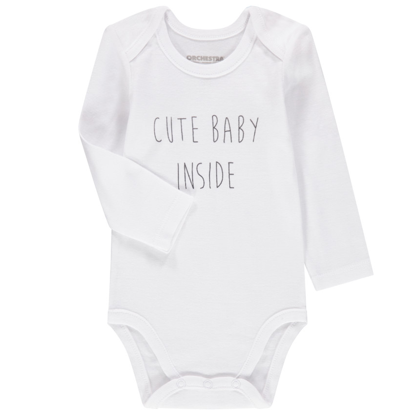 Σετ από 7 μακρυμάνικα μπόντι με σχέδια για μωρό  Additional Σετ από 7 μακρυμάνικα μπόντι με σχέδια για μωρό