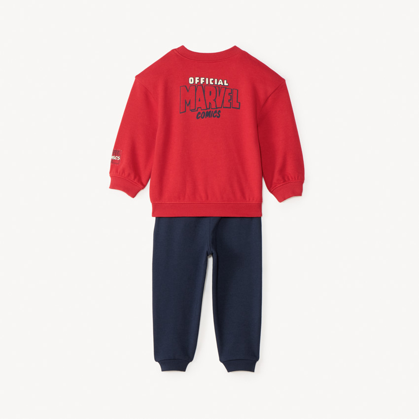 Σετ φόρμας βαμβακερού Spiderman Marvel για μωρό αγόρι 