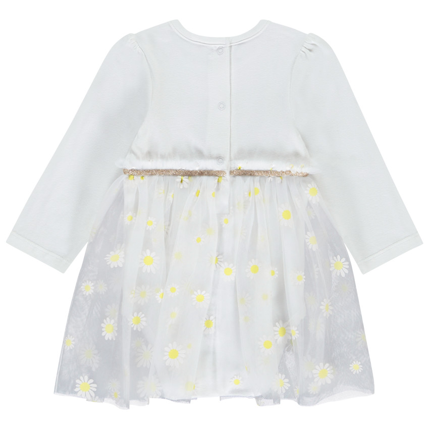 Φόρεμα body 2 σε 1 bi-matière Minnie Disney για bebe κορίτσι 