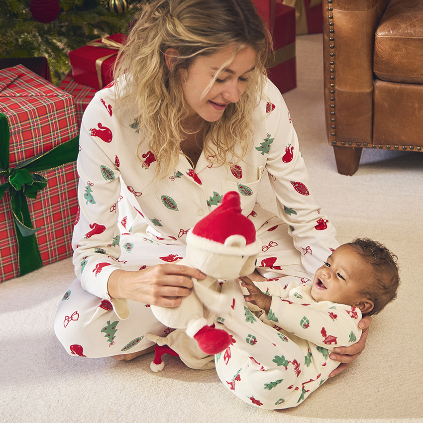 Αρκουδάκι Χριστουγέννων από sherpa για μωρό 