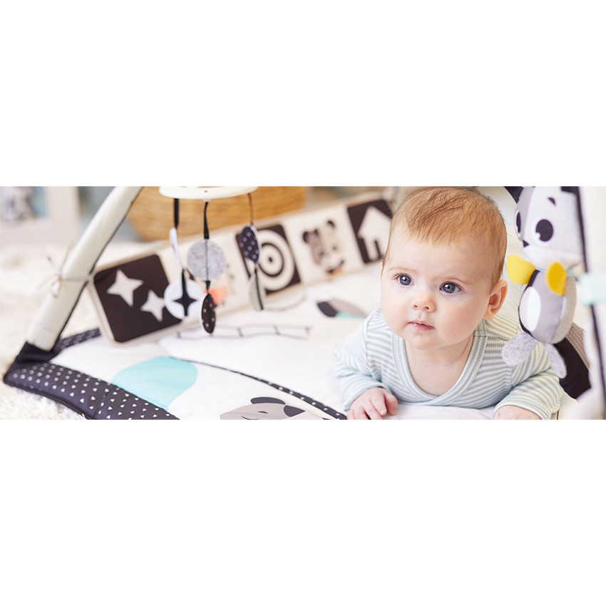 Χαλάκι δραστηριοτητων GYMINI BLACK & WHITE DECOR 