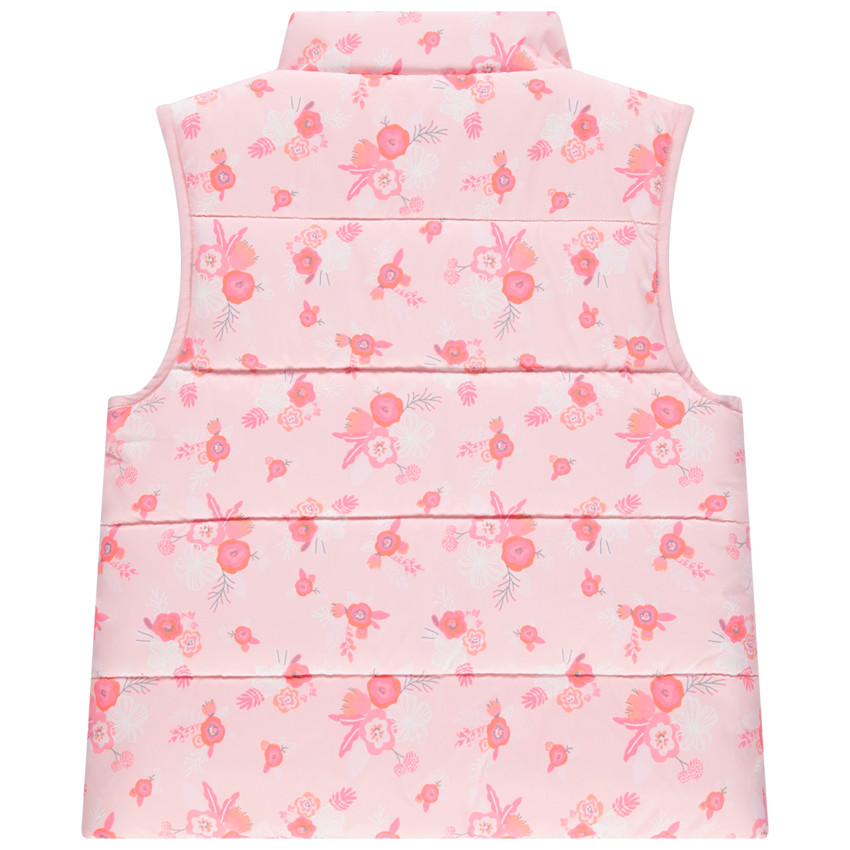 Αμάνικο καπιτονέ μπουφάν με επένδυση σατινέ 